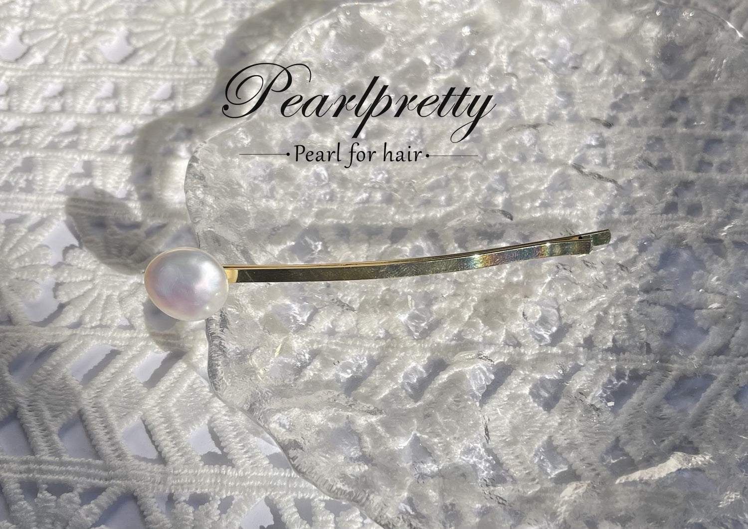 baroque pearl hairpins (with larger size  of nature baroque pearl )